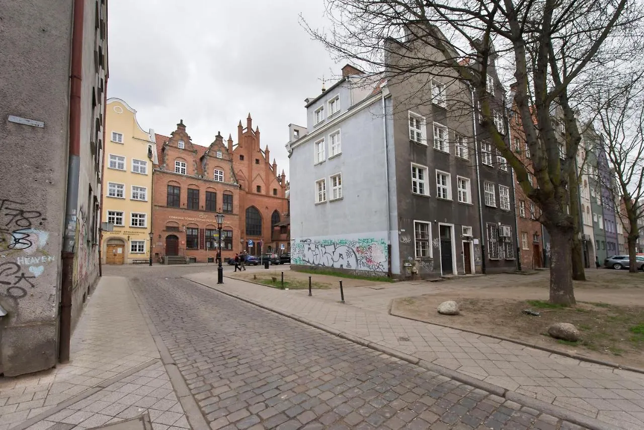 Lägenhet Yourapart Chlebnicka Centrum Gdańsk